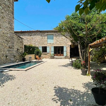 Mazet En Provence Pour 4, Piscine Chauffee Privee, Jardin Clos Prive, Barbecue, Chiens Admis Sainte-Jalle 외부 사진